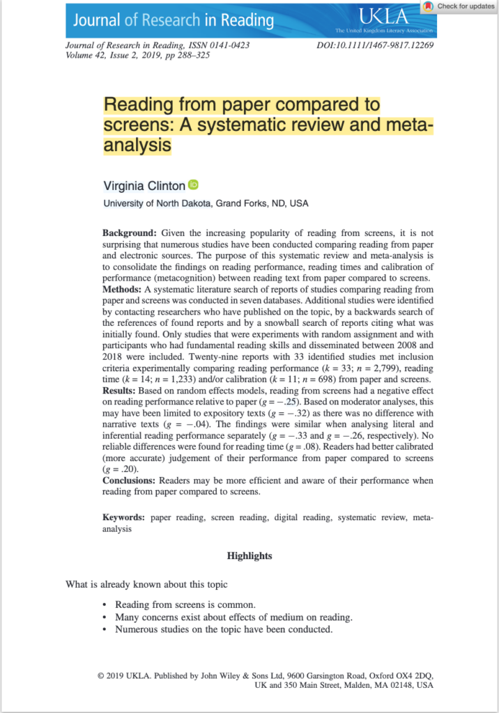generative AI and academic writing