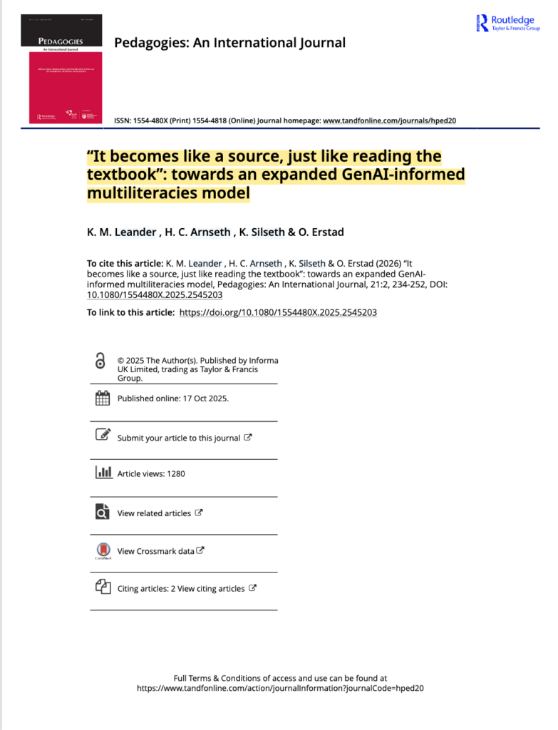 critical AI literacy